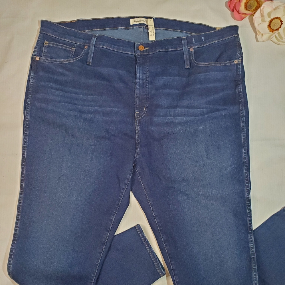 NWT Madewell High-Rise skinny blue jeans